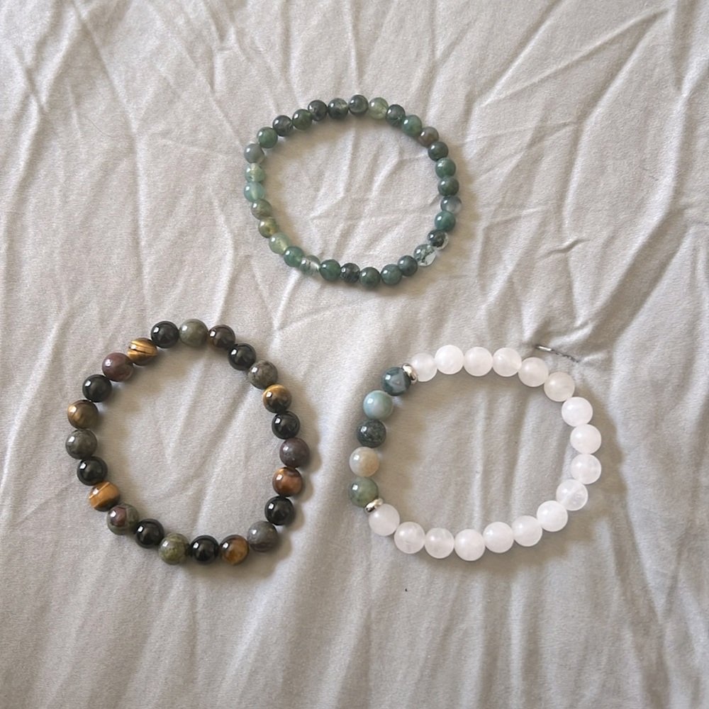 Beaded Bracelets 💚